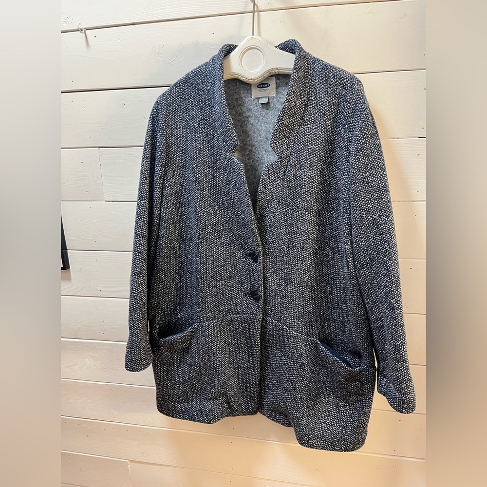 OLD NAVY Blue Cardigan – XXL - Picture 3 of 9